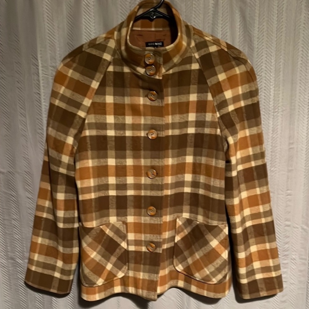 600 West Plaid Jacket - Picture 1 of 4